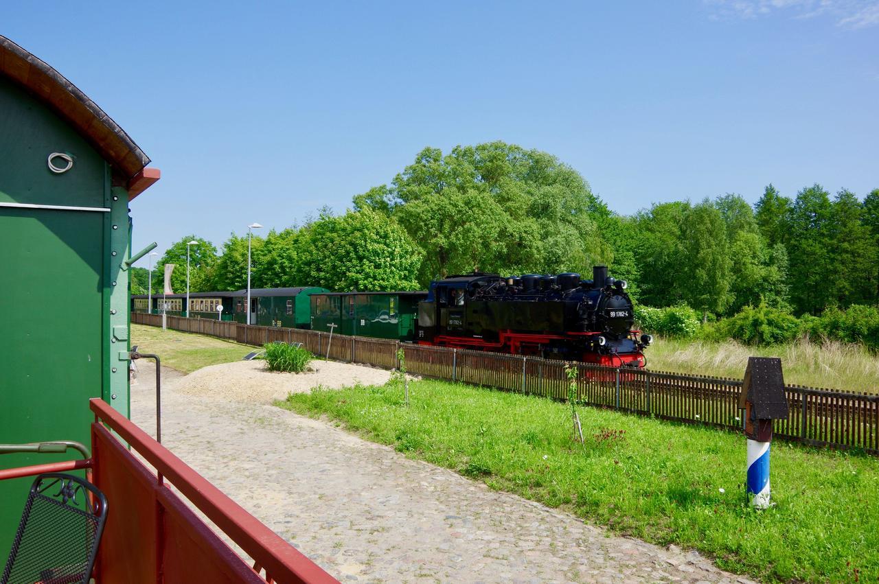 Urlaubsbahnhof-Schlafwagen Villa Lauterbach  Bagian luar foto