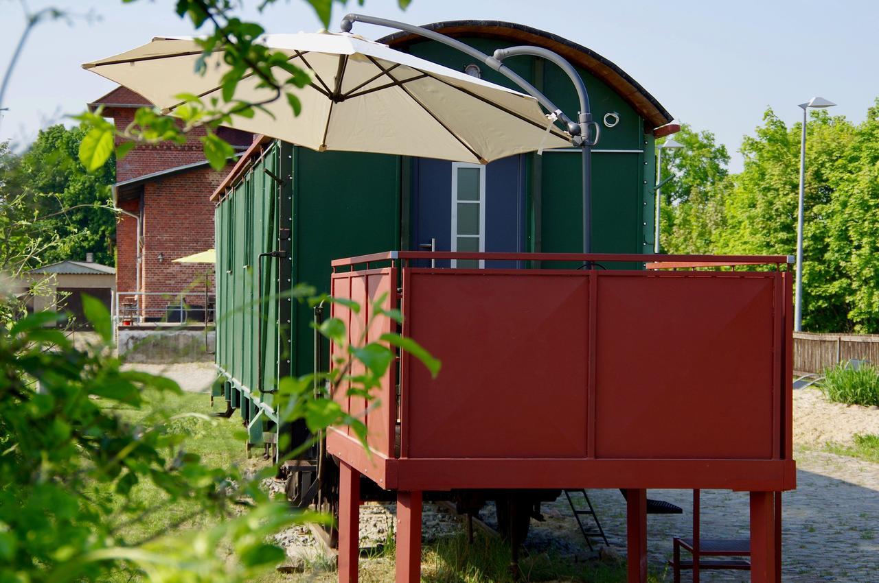 Urlaubsbahnhof-Schlafwagen Villa Lauterbach  Bagian luar foto